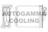 AUTOGAMMA 105105 Heat Exchanger, interior heating